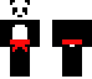 red belt panda