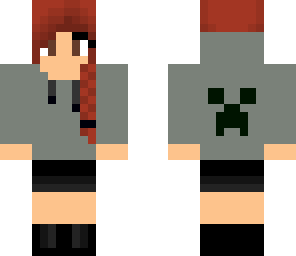 girl in hoodie