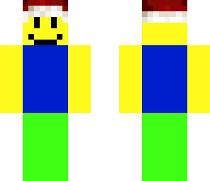 noobie with a christmas hat