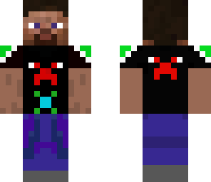the minecraft man