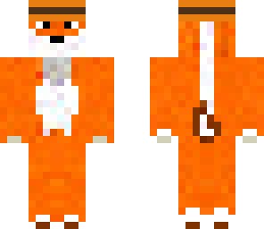 fox with a hat