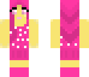 sparkly pink girl