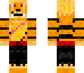 tigre con pelo