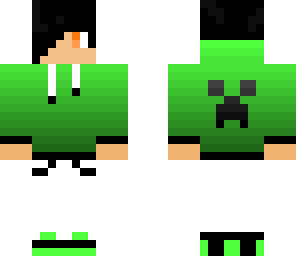 green emo teen