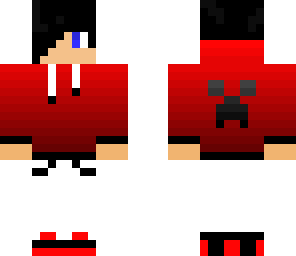 red emo teen