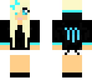 monstergirl in blue