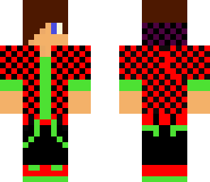 red and green teen