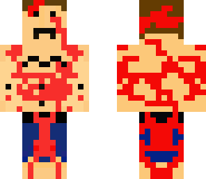 bloody man