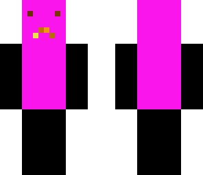 pink and black creeper
