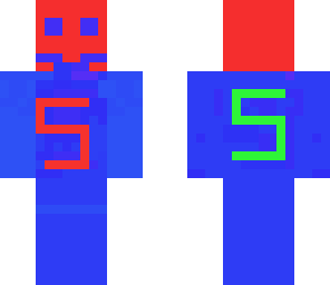 the blue and red