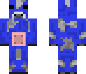 blue cow