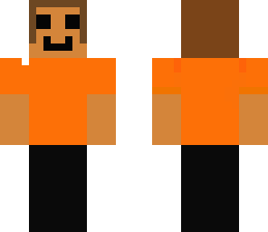 orange awesome boy