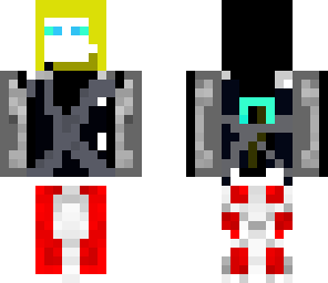assain with glowing eyes