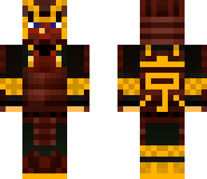 samurai in mask