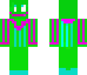 green smiley boy
