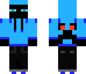 cool blue enderman