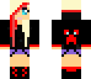 red creeper girl