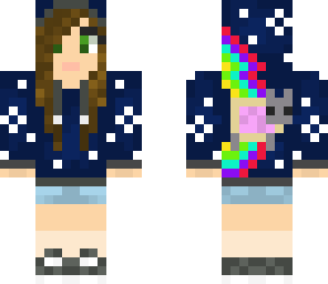 brown haired nyan girl