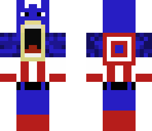 captain america drop mouth