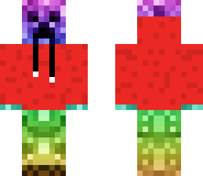 rainbow hoodie creeper