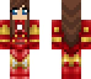 brunette iron man girl