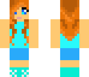 casual me with orange hair