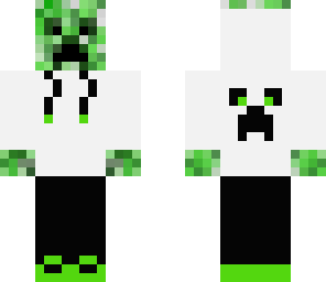 creeper in a hoddie