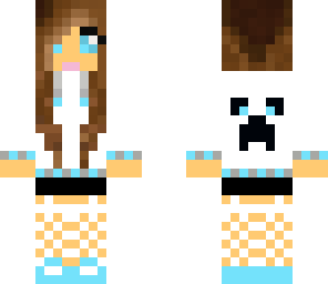 creeper hoodie girl
