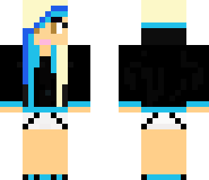 blue girl