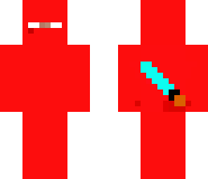 blood red ninja herobrine