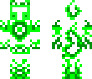 green fire halo guy