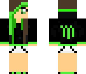 green monster girl
