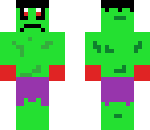 hulk boxer red