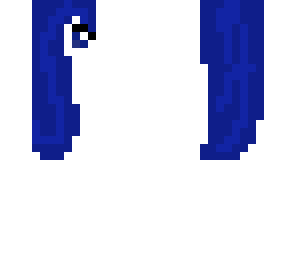 girl base with blue hair