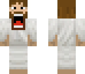 jesus with droped mouth