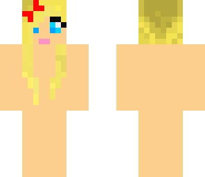 blonde girl template