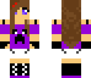 purple creeper girl