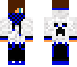 blue hoodie boy