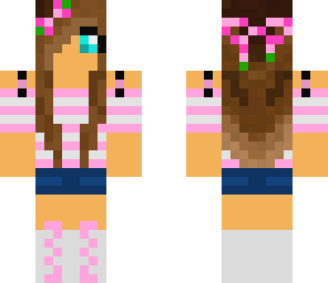 cute soft pink girl
