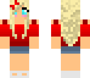 cute red girl