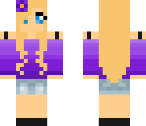 purple music girl 