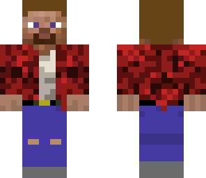 red flannel steve wih lighter hair