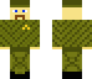 soldier with mustache