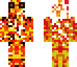 flame man