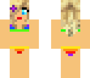 rainbow bikini