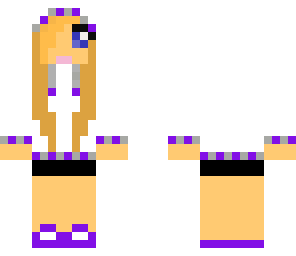 awesome purple girl