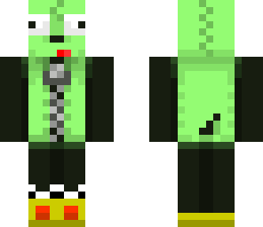 gir with duck shose