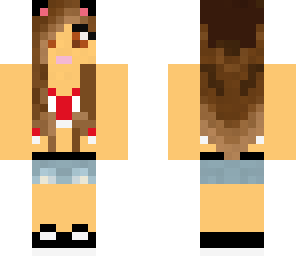 kitty kat girl red