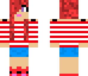 girl in red