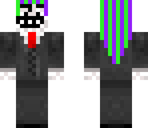 girl troller in a suit